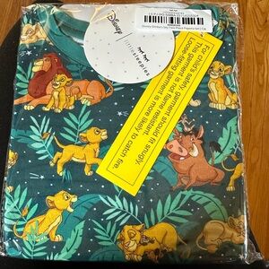 NWT Little Sleepies Lion King long sleeve pants pajamas pjs size 7/8 7 or 8